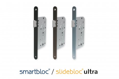 New door hardware with smart locking