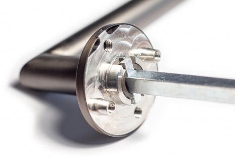 New door hardware with smart locking