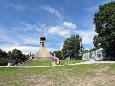 Památník Mohyla míru u slavkovského bojiště má nové zázemí pro návštěvníky - foto: Petr Šmídek, 2024