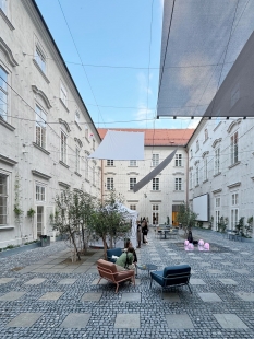 Moravská galerie po opravě přízemí a nádvoří znovu otevře Místodržitelský palác - foto: Petr Šmídek, 2024