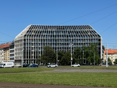 Bytový dům na pražském Vítězném náměstí získal kolaudaci - foto: Petr Šmídek, 2024