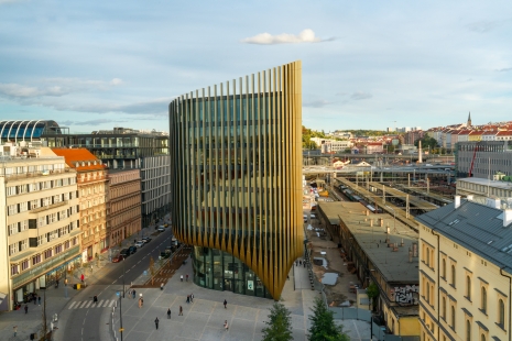 The construction management system ensured the flexibility of the revitalization of the area around Masaryk Railway Station. This also takes into account the specifics of construction in the historic center of Prague - foto: PENTA REAL ESTATE