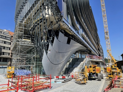 Systém construction managementu zajistil flexibilitu revitalizace okolí Masarykova nádraží. I s ohledem na specifika výstavby v historickém centru Prahy     - foto: PENTA REAL ESTATE