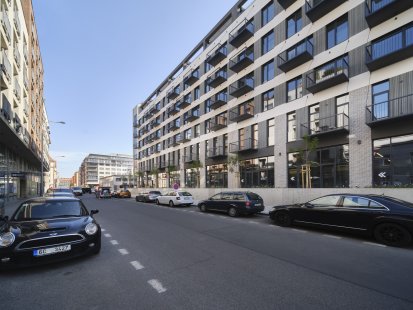The SO-HO residence in Prague's Holešovice has opted for dry construction