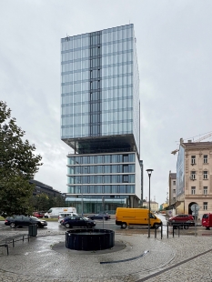 Developer CTP dokončil další kancelářskou budovu v areálu Vlněna - foto: Petr Šmídek, 2024