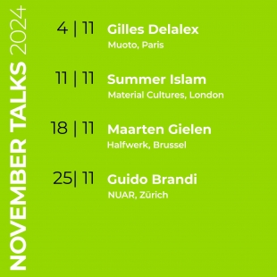 November Talks 2024: Maarten Gielen