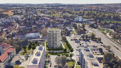 Domoplan will build an apartment building in Brno's Komárov in the shape of an ellipse