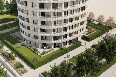 Domoplan will build an apartment building in Brno's Komárov in the shape of an ellipse