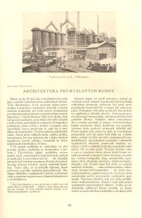Jaromír Krejcar: Architektura průmyslových budov - Stavitel IV, str. 65 - foto: archiv redakce
