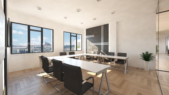 New luxury office space for rent in the center of Prague