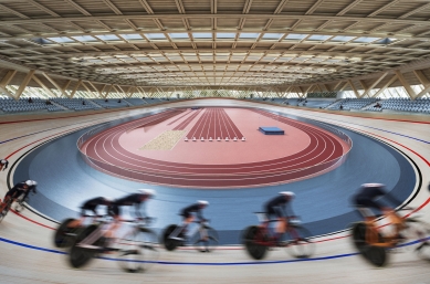 The track cycling and athletics hall in Brno will take the form of a wooden pavilion