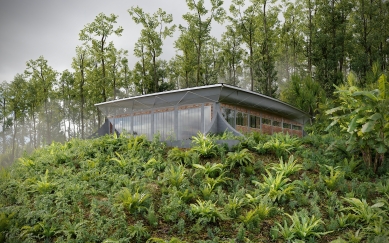 African projects of Zdeněk Fránek's studio - Station in Kahuzi-Biega National Park in Congo - Variant 2 - foto: Fránek Architects