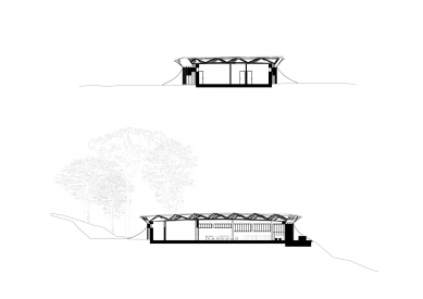 African projects of Zdeněk Fránek's studio - Station in Kahuzi-Biega National Park in Congo - 2nd variant - foto: Fránek Architects