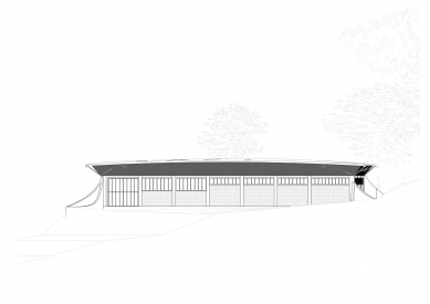 African projects of Zdeněk Fránek's studio - Station in Kahuzi-Biega National Park in Congo - 2nd variant - foto: Fránek Architects