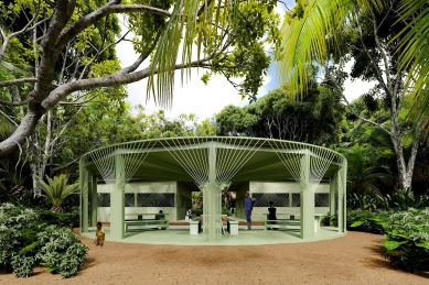 African projects of Zdeněk Fránek's studio - Monkey Rescue Station in the Mefou National Park of Cameroon - foto: Fránek Architects