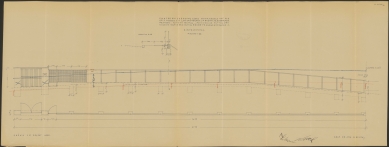 The Story of Villa Wittal - Construction documentation for the Wittal villa by Heinrich Blum from August 1932, fencing towards Hroznová Street. Archive of the City of Brno, fund B1/49 Hroznová 39