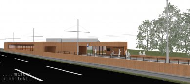 Ostrava chystá kompletní přestavbu podchodu u tramvajové zastávky Důl Hlubina - Vizualizace: MÍSTNÍ ARCHITEKTI
