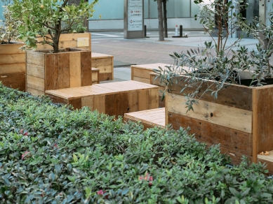 Future Talks 01 : Tamotsu Ito - Ikebukuro Living Loop Street Furniture (2021) - foto: Masaharu Okuda