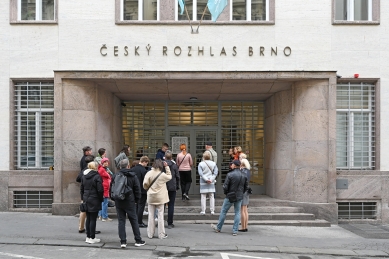 Ohlédnutí za Open House Brno 2025 - Český rozhlas, E.Wiesner 1925 - foto: Petr Šmídek, 2025