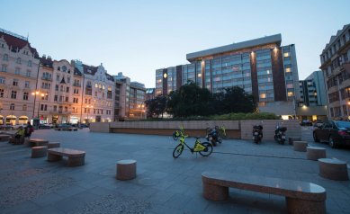The competition in Miloš Forman Square attracted 197 studios, only six advanced
