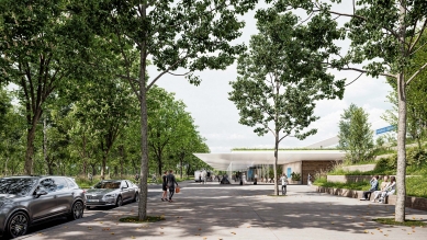 SŽ presented the winning design of the high-speed rail terminal Kořenice-Bečváry