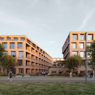 Studio Perspektiv navrhlo nové vysokoškolské koleje v Olomouci - foto: Studio Perspektiv