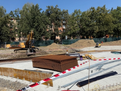 Nový předprostor Krytého bazénu v Ostravě-Porubě by měl být hotový v říjnu