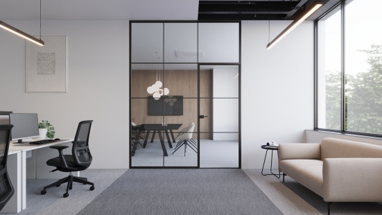 Acoustic comfort and privacy in offices have become the new standard. SAPELI presents the soundproof partition ZEN