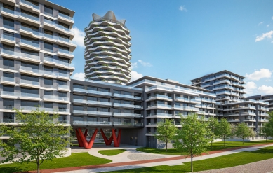 Prague 3 approved an agreement for the construction of apartments on the site of the former Telecom