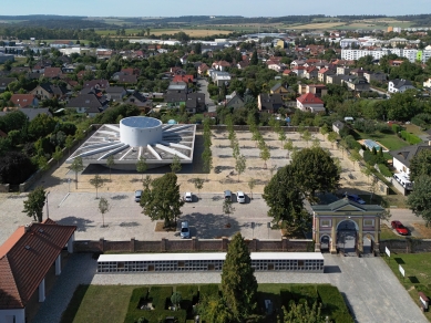 Vysoké Mýto will open a new funeral hall on September 6 - foto: archiweb.cz