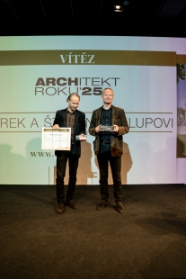 Cenu Architekt roku 2025 získali bratři Chalupovi - Štěpán a Marek Chalupovi - Architekt roku 2025