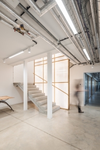 Architects from the A8000 studio are rescuing the building of the former Prefa panel factory in Prague's Holešovice - foto: Ondřej Bouška