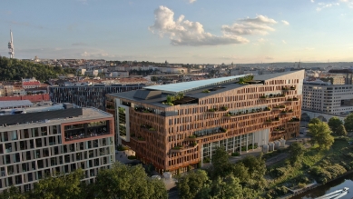 Reconstruction of Danube House in Karlín by Bogle Architects - foto: Bogle Architects