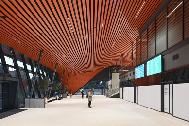 Nová nádražní budova v brněnském Králově Poli přináší bezbariérovost - foto: Petr Šmídek, 2025