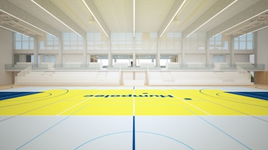 The construction of the sports hall in Humpolec is so far the largest municipal investment - foto: SNOVÁTOVÁRNA