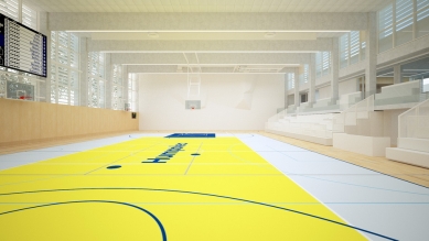 The construction of the sports hall in Humpolec is so far the largest municipal investment - foto: SNOVÁTOVÁRNA