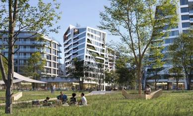 Sekyra Group will build the Rohan City center for 15 billion CZK, part of which will be designed by Libeskind