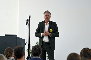 Interview with Adriaan Geuze - foto: Petr Šmídek, 2025