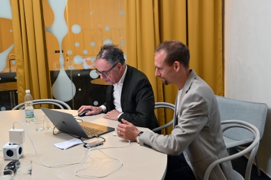 Interview with Adriaan Geuze - foto: Petr Šmídek, 2025