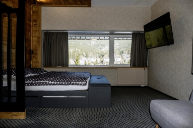 There is a beautiful view at "Špindl"