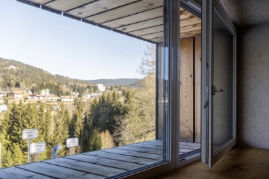 There is a beautiful view at "Špindl"