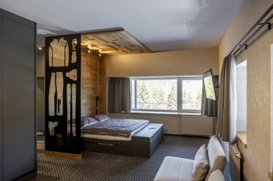 There is a beautiful view at "Špindl"