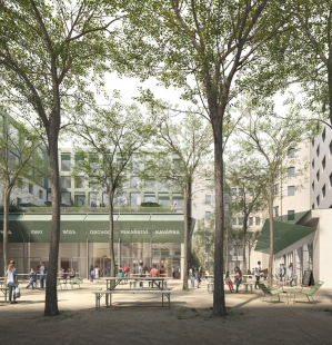 The former Hotel Palace in Ostrava will be transformed according to a design by a studio from Berlin