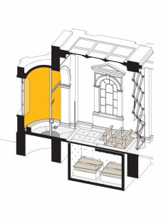 In the Cathedral of the Divine Savior in Ostrava, the reconstruction of the adoration chapel has begun