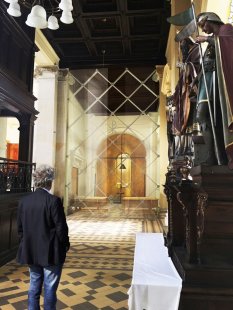 In the Cathedral of the Divine Savior in Ostrava, the reconstruction of the adoration chapel has begun