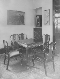 Apartment of the Lorka couple - The main living space in the apartment of the Lorka couple - foto: ateliér de Sandalo Brno. Zdroj soukromý archiv potomků rodiny