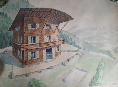 Apartment of the Lorka couple - Weekend cottage of the Lorka couple in Čeladná. - foto: soukromý archiv potomků rodiny