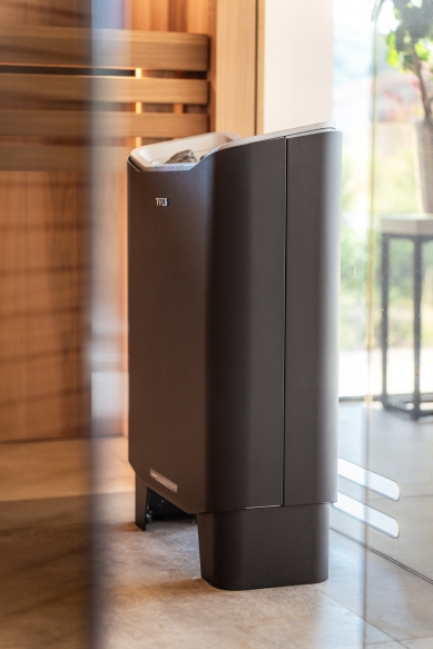 Finnish sauna as part of the house architecture