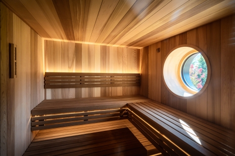 Finská sauna jako součást architektury domu