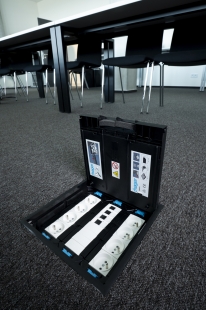 Testovací polygon BMW v Sokolově: Ve světově unikátním vývojovém centru se o bezpečné vedení elektrické energie starají technologie Hager